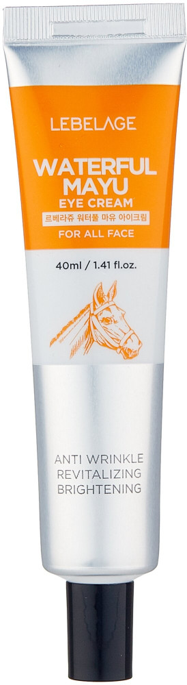 Крем для кожи вокруг глаз с лошадиным жиром «Waterful Mayu Eye Cream Ex» | Lebelage