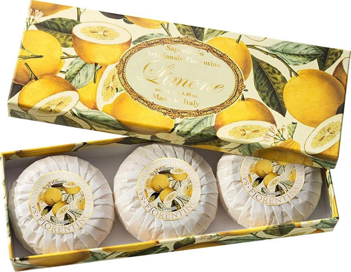 Набор мыла фигурного с ароматом лимона «Limone» | Saponificio Artigianale Fiorentino