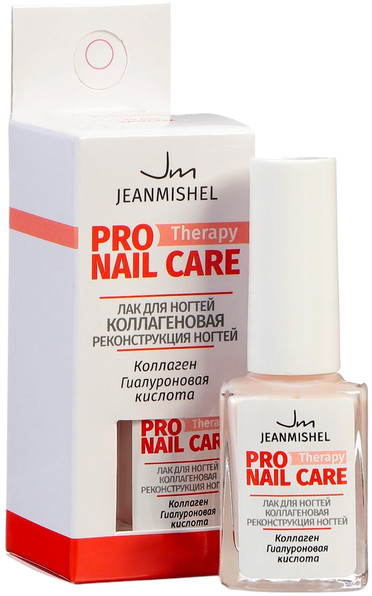 Лак для ногтей «Коллагеновая реконструкция ногтей» | Pro Therapy Nail Care | JEANMISHEL