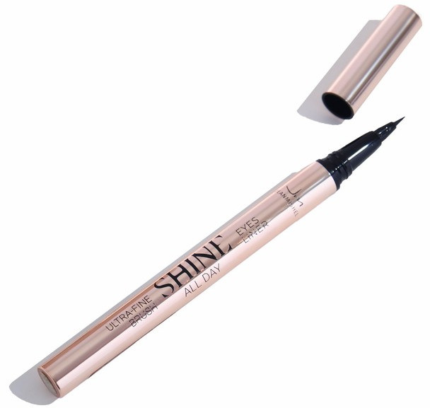 Подводка-фломастер для глаз «Shine all day», оттенок Черный | JEANMISHEL