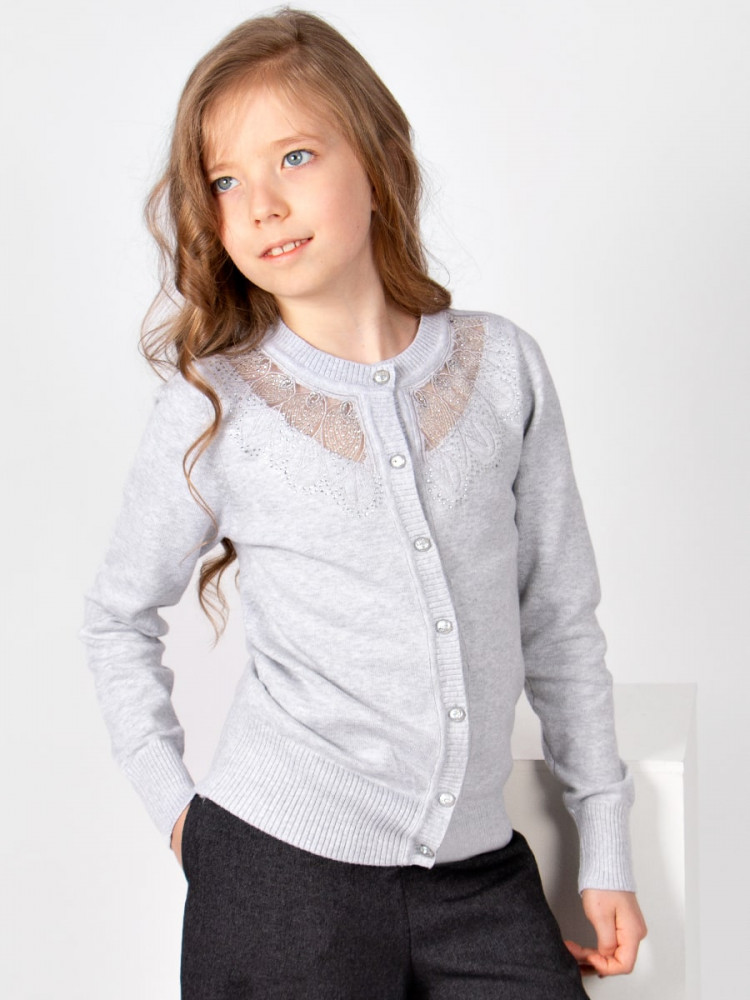 Кардиган для девочек | School collection | Соль&Перец
