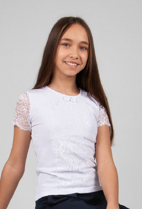 Блузка для девочек | School collection | Соль&Перец