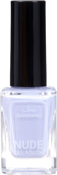 Лак для ногтей с эффектом геля «Nude», оттенок 310 Сиренево-голубой | Nude Collection | JEANMISHEL