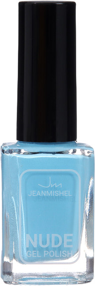 Лак для ногтей с эффектом геля «Nude», оттенок 248 Небесно-голубой | Nude Collection | JEANMISHEL