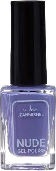 Лак для ногтей с эффектом геля «Nude», оттенок 383 Сине-сиреневый | Nude Collection | JEANMISHEL