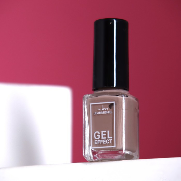 Лак для ногтей с эффектом геля «Gel Effect», оттенок 352 Бежевый матовый | JEANMISHEL
