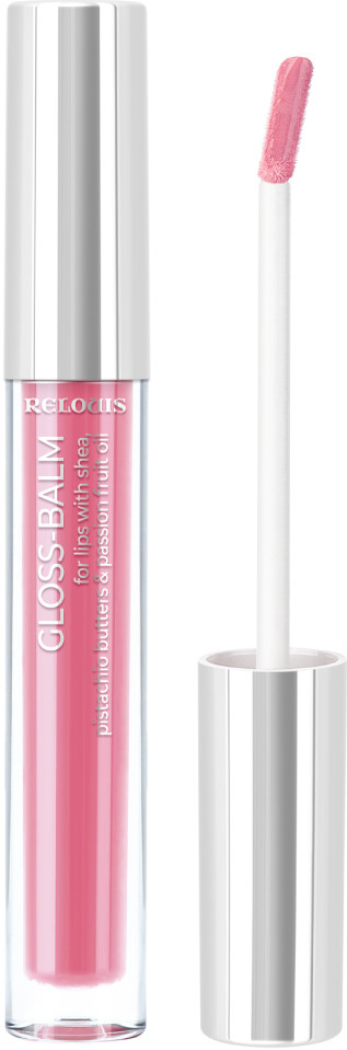 Блеск-бальзам для губ, тон 02 Sunrise Kiss | Gloss Balm | RELOUIS