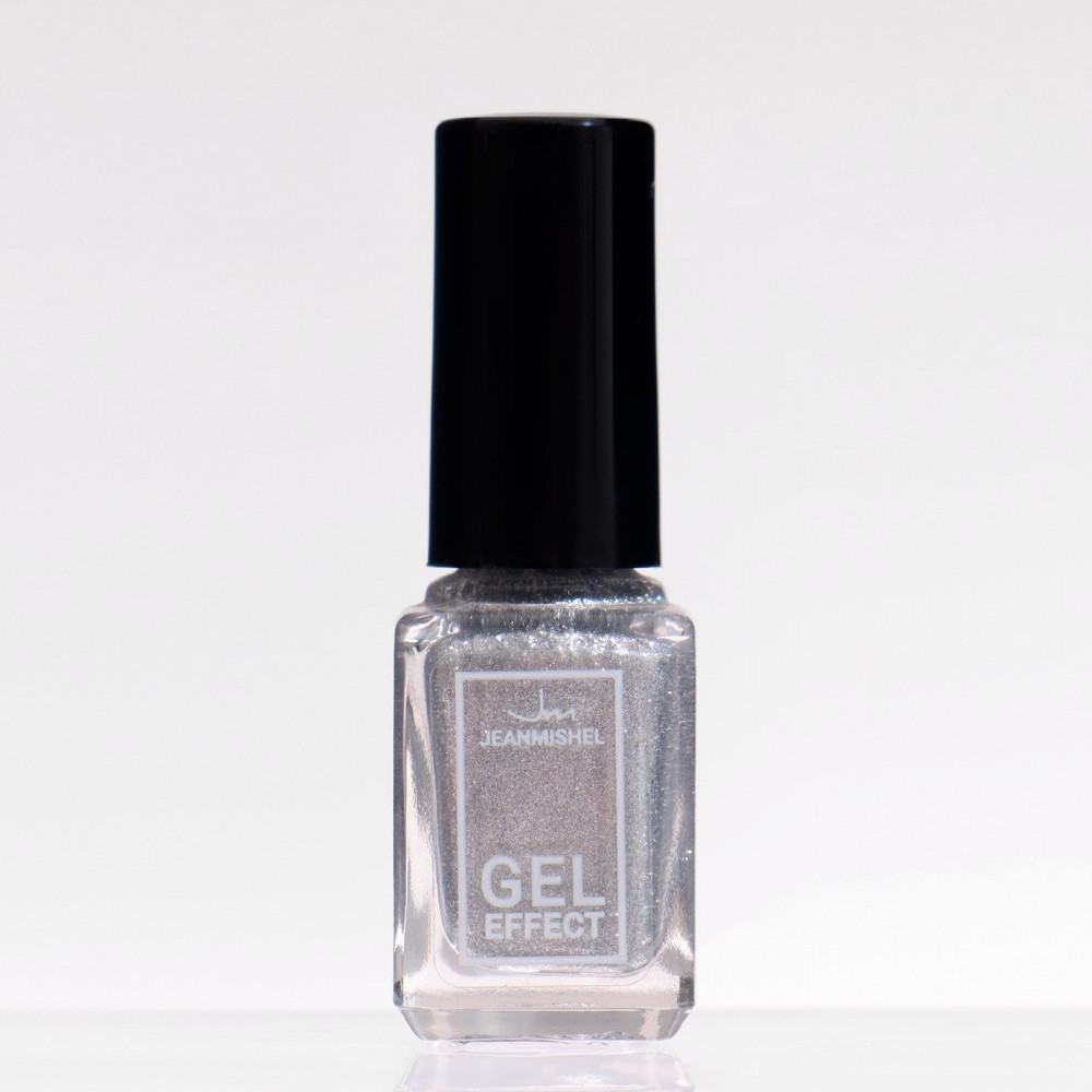 Лак для ногтей с эффектом геля «Gel Effect», оттенок 171 Искрящийся серебряный | Gel Effect | JEANMISHEL