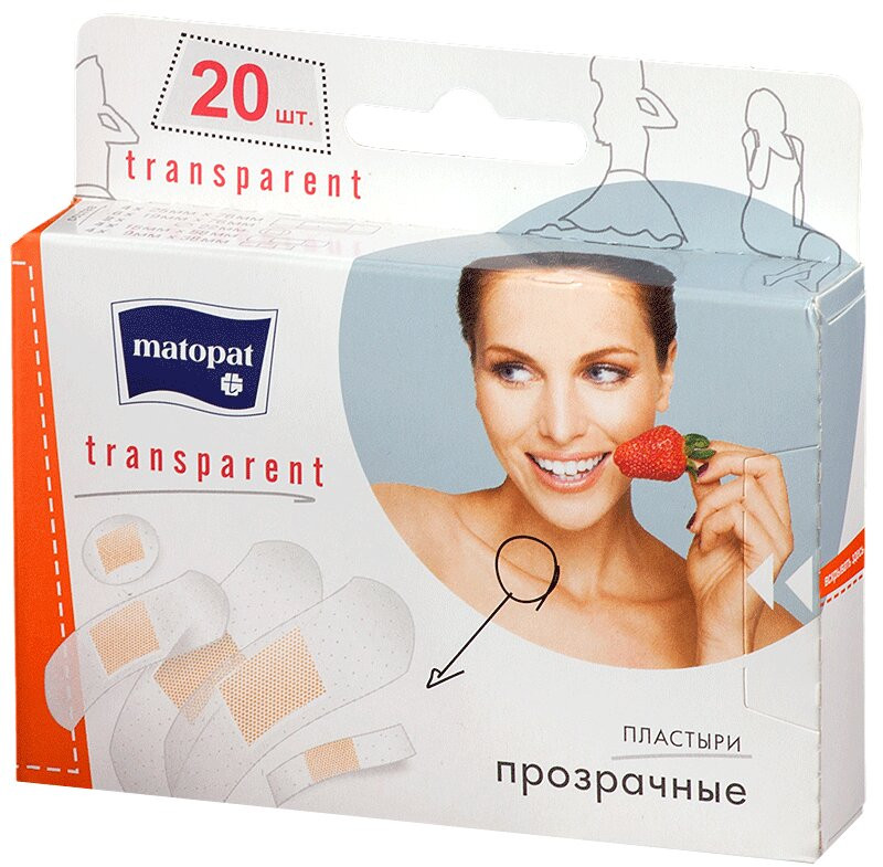Пластыри «Transparent» | Matopat