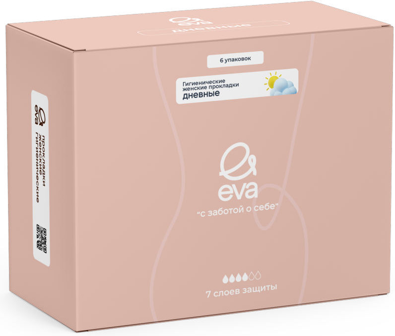 Прокладки женские гигиенические дневные | Eva