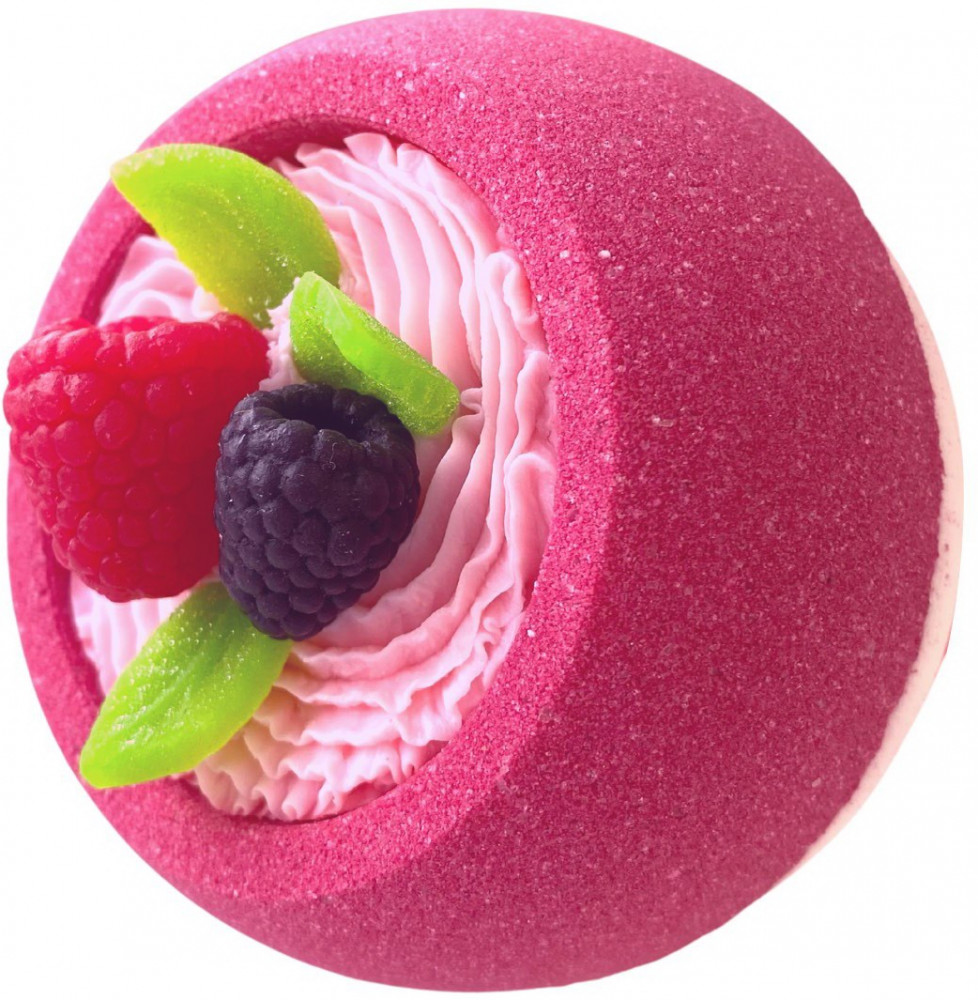 Супербомба для ванны «Малиновый десерт» | Fabrik Cosmetology