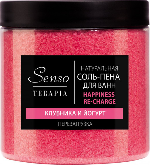 Соль-пена для ванн «Happiness re-charge»