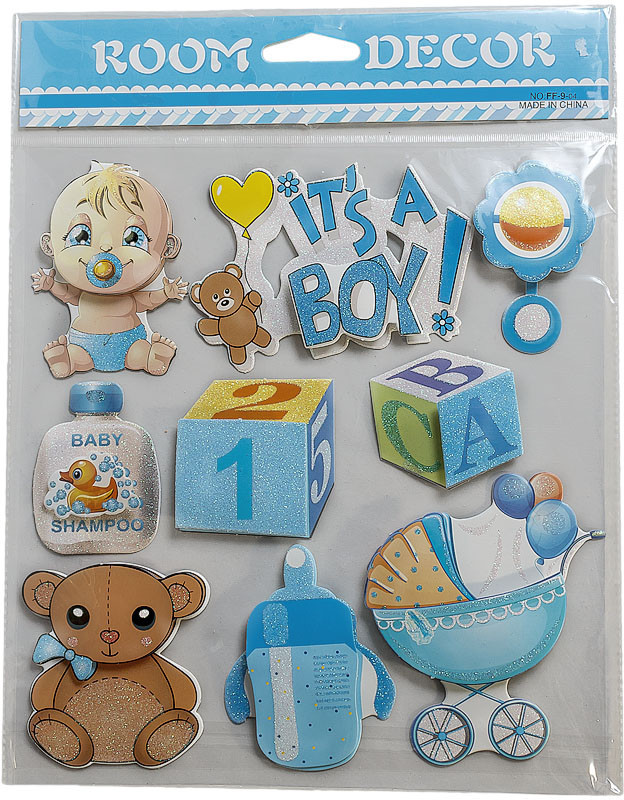 Набор наклеек для детского праздника | ИнтерPresent