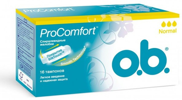 Тампоны «OB Comfort Normal» | ProComfort | o.b.
