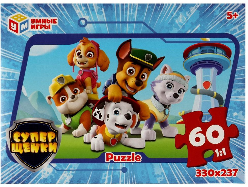 Пазл классический «Суперщенки» | Умные игры