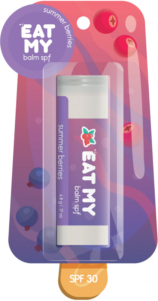 Бальзам для губ c SPF 30 «Summer berries» | Eat my
