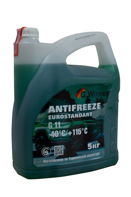 Антифриз зеленый «EuroStandart G11» | G.Winner