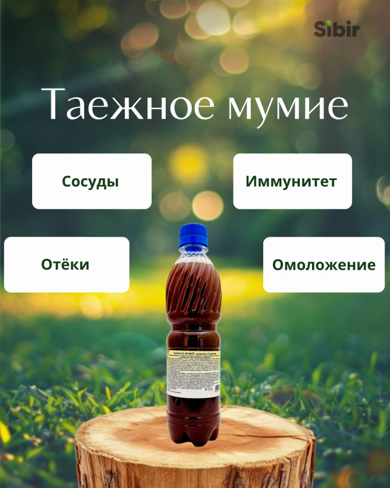 Таежное мумие | Травник Гордеев