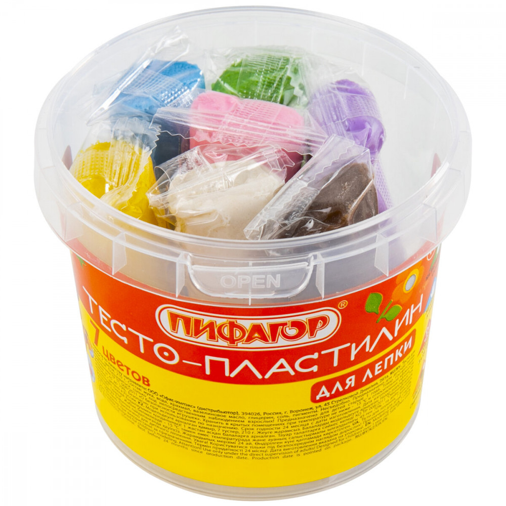 Тесто-пластилин для лепки | Пифагор