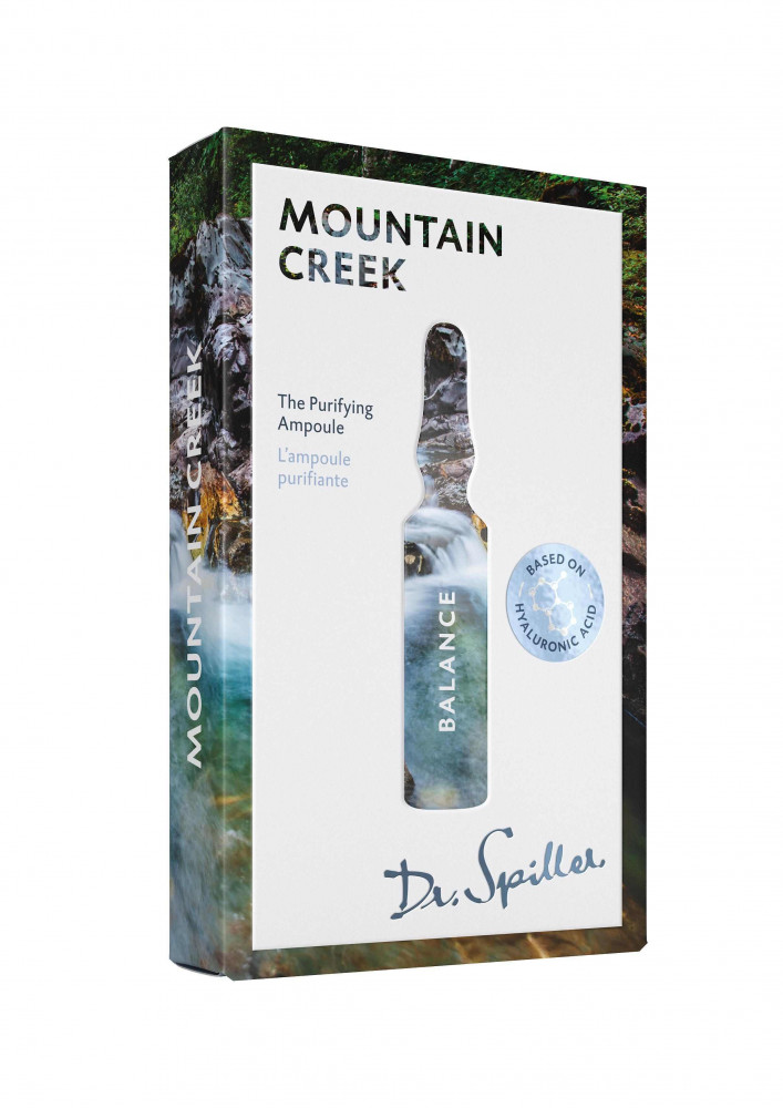 Ампульный концентрат очищающего действия «Горный ручей. Mountain Creek» | Dr.Spiller