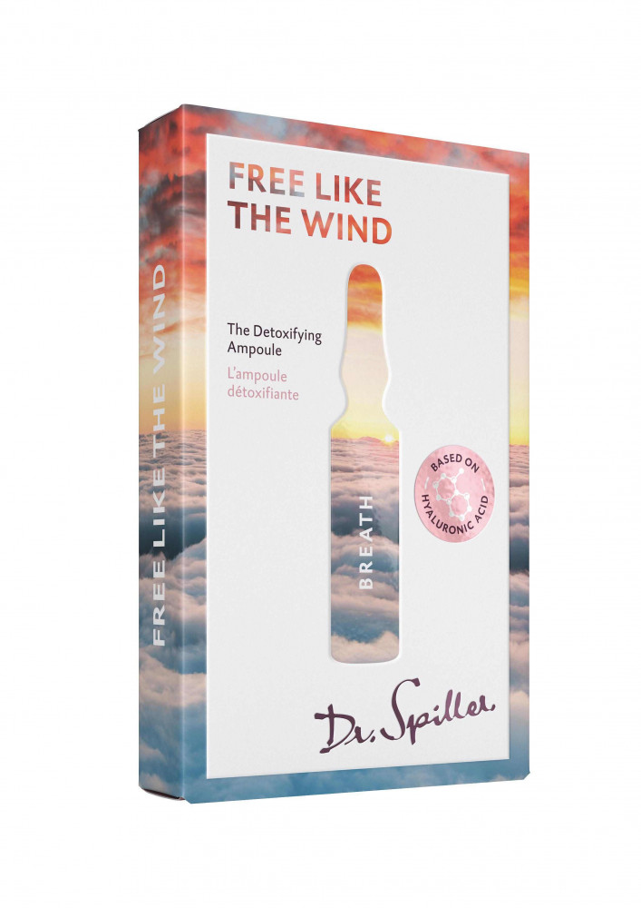 Ампульный концентрат с детокс-эффектом «Вольный ветер. Free like the Wind» | Dr.Spiller