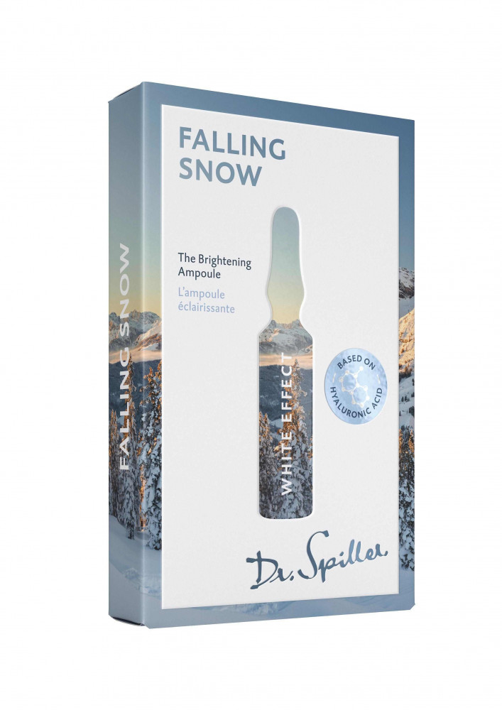Ампульный концентрат для осветления и выравнивания цвета кожи лица «Падающий снег. Falling Snow» | Dr.Spiller