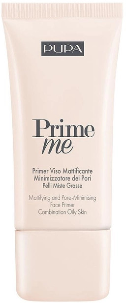 Праймер для лица матирующий и сужающий поры «Prime me» | Pupa