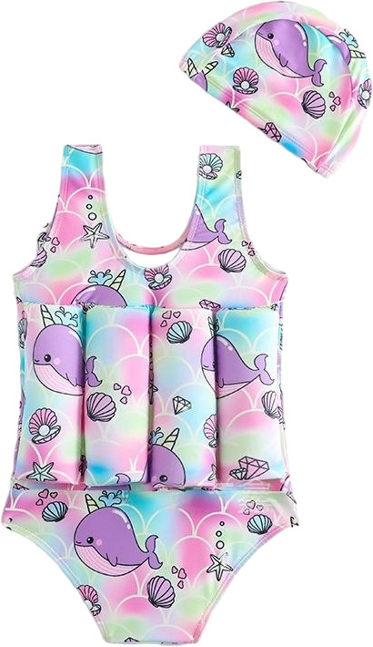 Купальник с поплавками для девочек | AquaKids Collection | Bubble beachwear