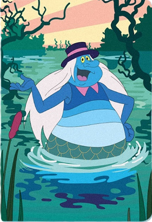 Обложка на паспорт «Летучий корабль. Водяной» | Союзмультфильм. Мерч