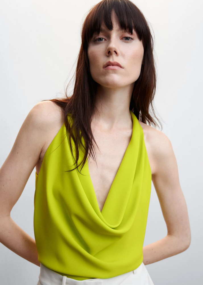 Блузка женская | MANGO