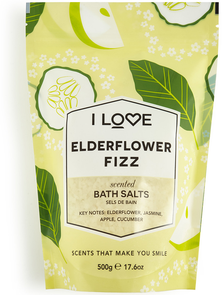 Соль для ванн «Elderflower Fizz» | Elderflower Fizz | I Love