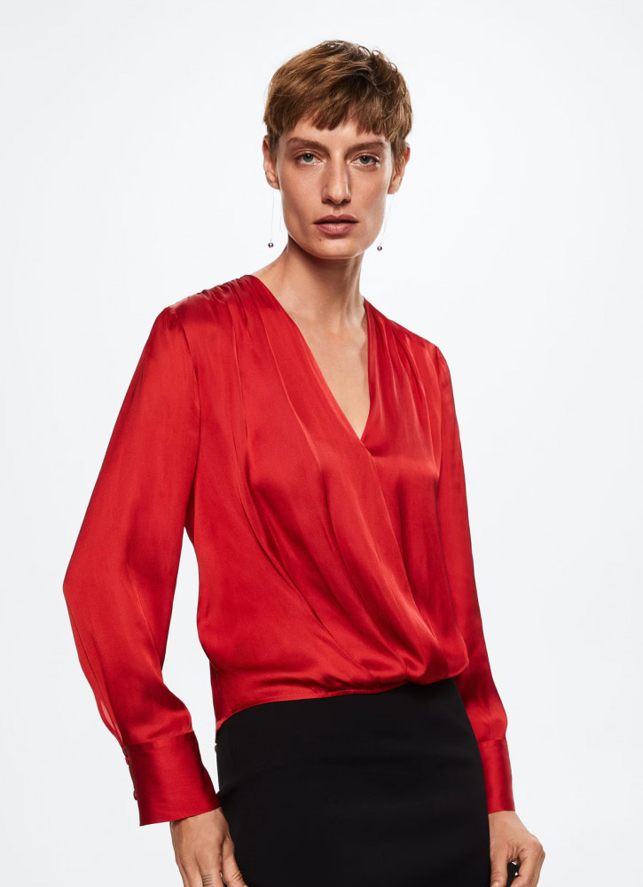 Блузка женская | MANGO