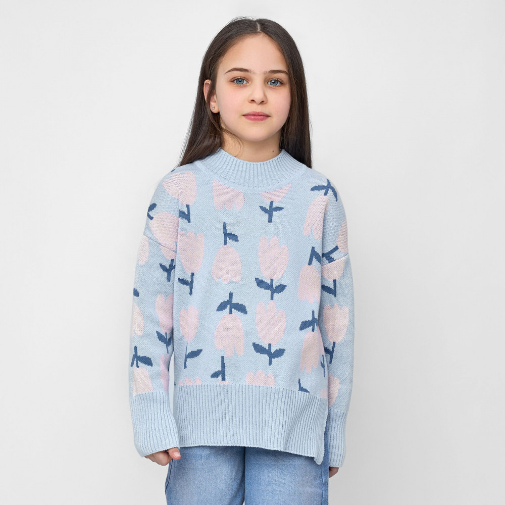 Джемпер для девочек | Вязанка дети | Bossa Nova