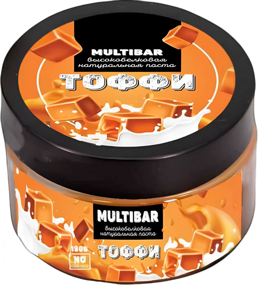 Паста шоколадная высокобелковая без сахара «Тоффи» | Multibar