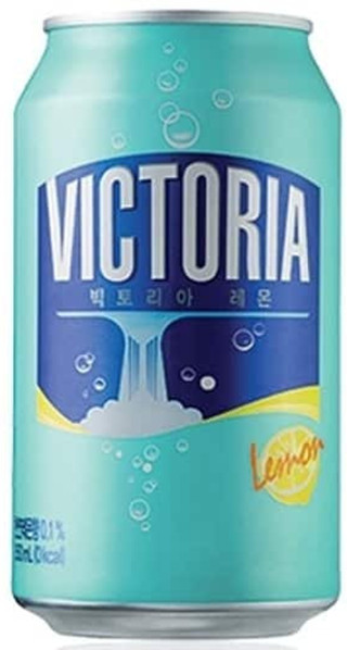 Напиток газированный со вкусом лимона без сахара «Victoria» | Woongjin