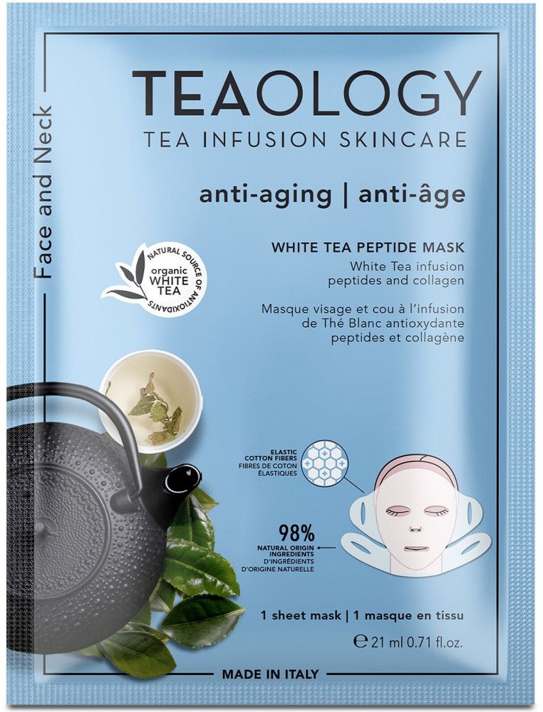Маска с чаем матча разглаживающая «White Tea» | Teaology