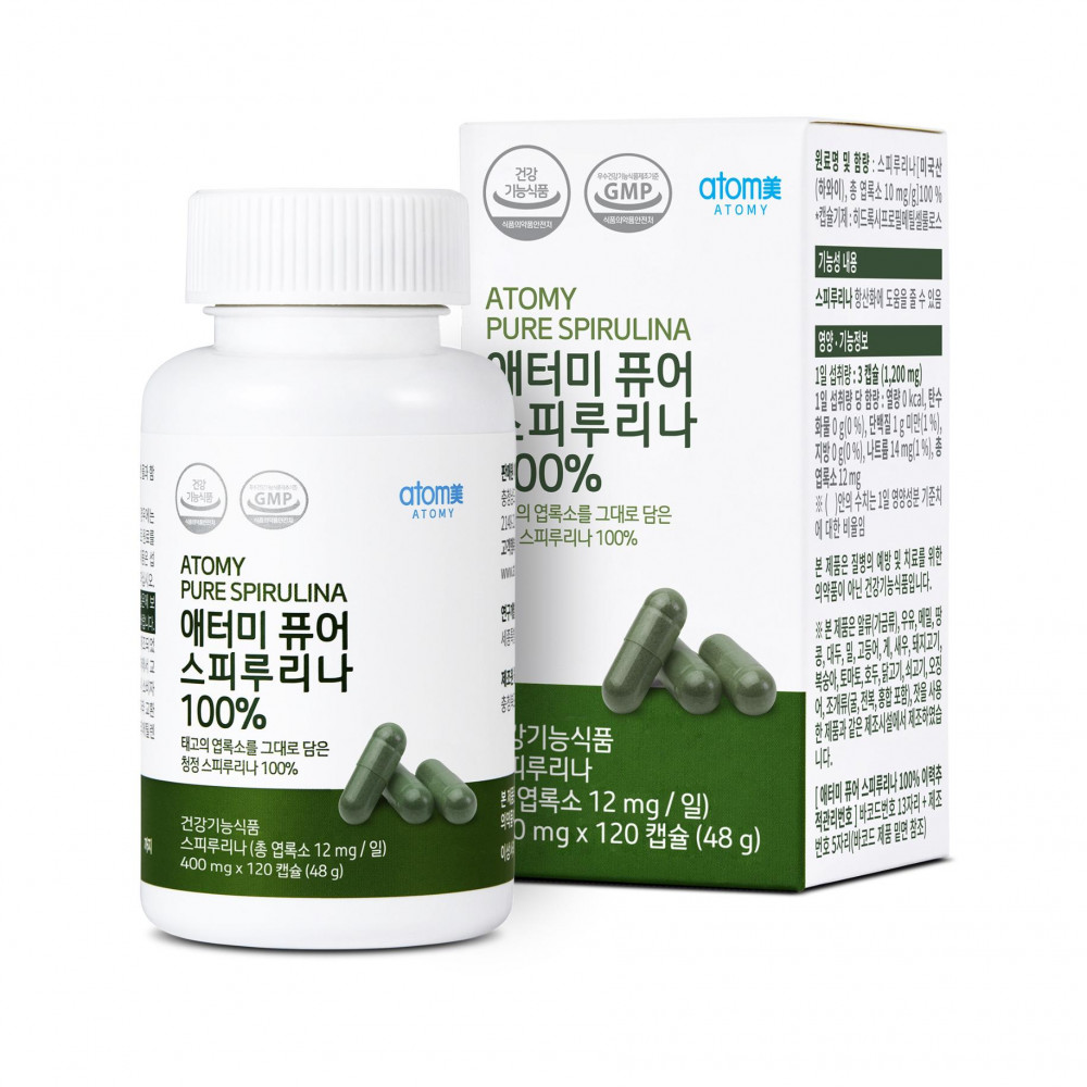 Спирулина в капсулах | Atomy