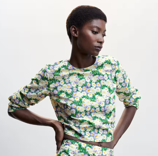 Блузка женская | MANGO