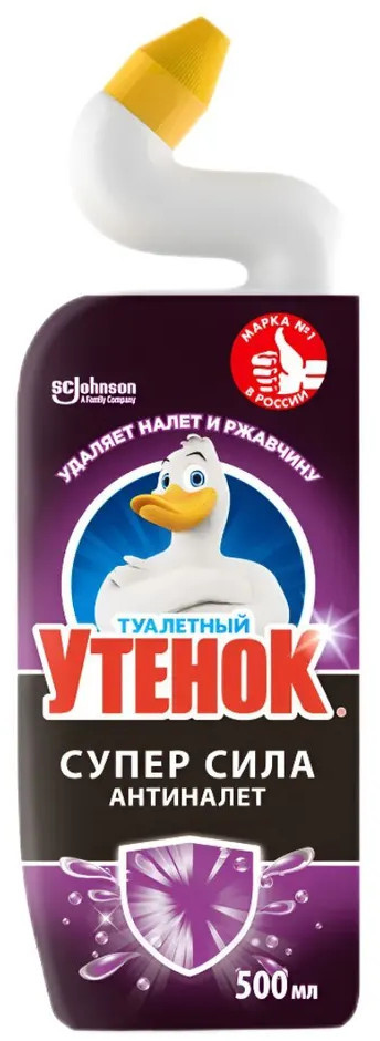 Средство для чистки унитаза «Антиналёт» | Туалетный Утёнок