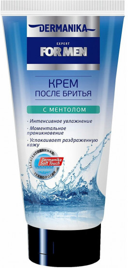 Крем после бритья с ментолом