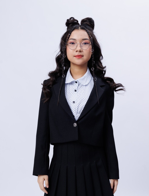 Жакет укороченный однобортный | Школа | Sens Fashion