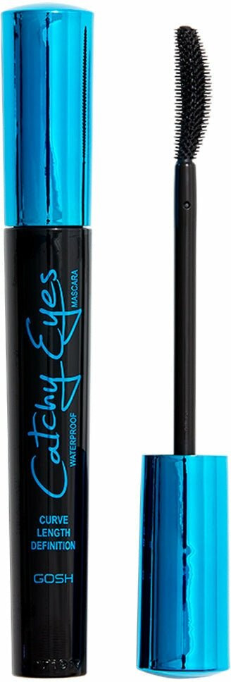 Тушь для ресниц водостойкая «Catchy Eyes Mascara Waterproof», оттенок Black | Gosh