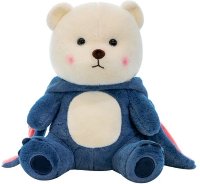 Игрушка мягкая «Мишка в капюшоне»