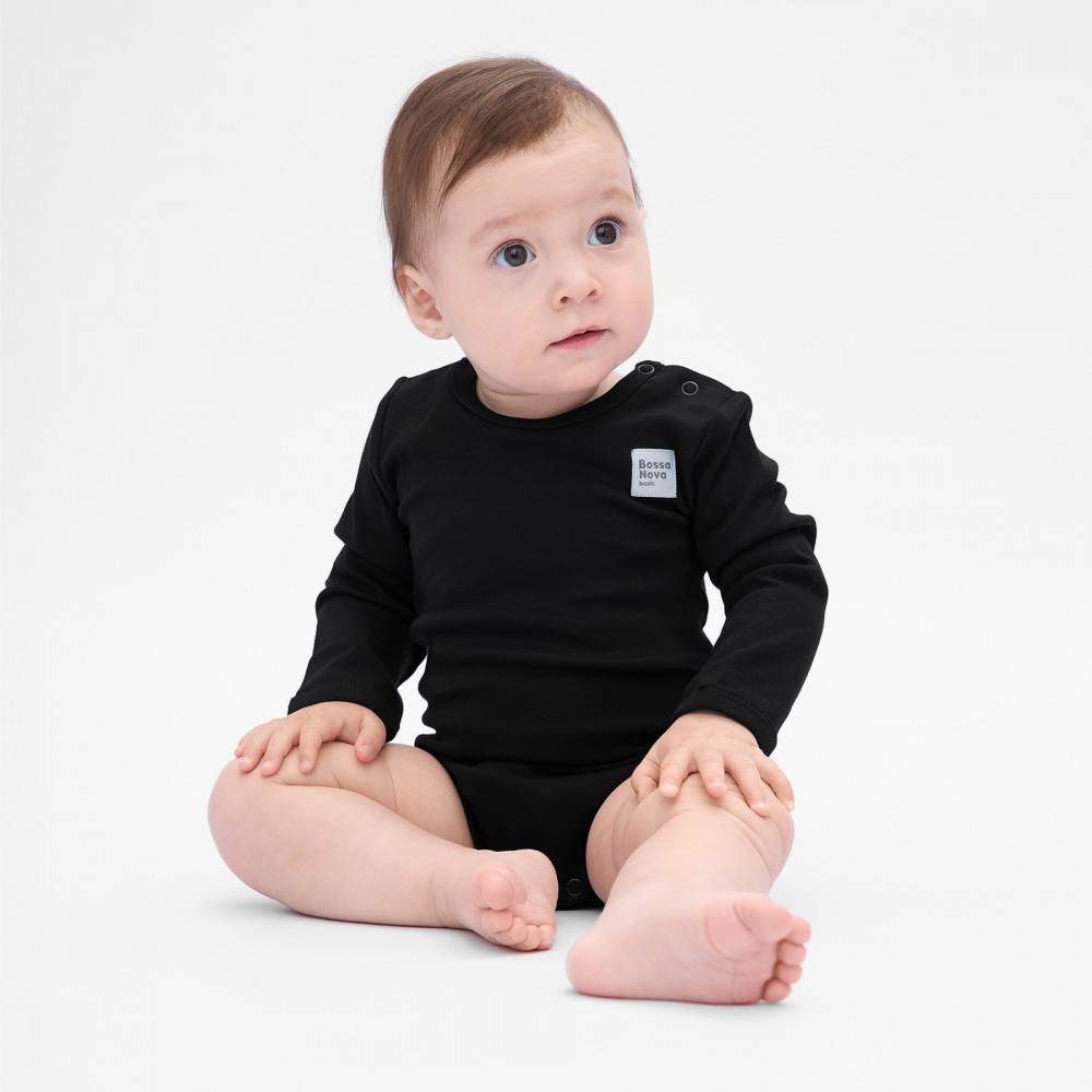 Боди с длинным рукавом детское | Basic | Bossa Nova