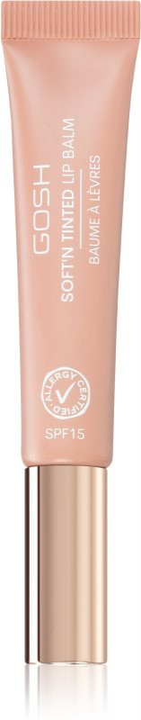 Бальзам для губ «Soft`n Tinted Lip Balm» SPF15, тон 002 Nougat | Gosh
