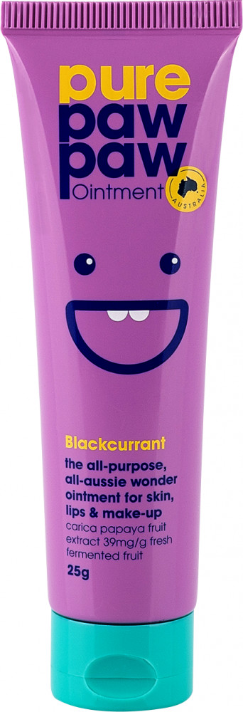 Бальзам для губ восстанавливающий с ароматом черной смородины | Pure Paw Paw