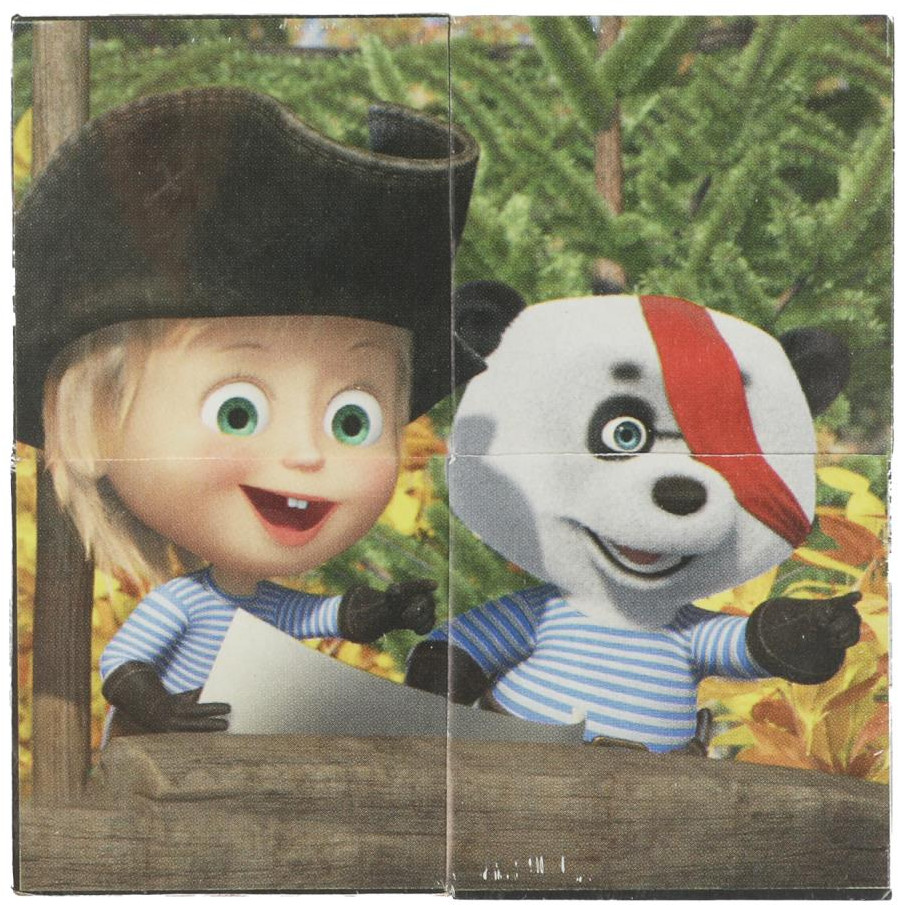 Набор кубиков «Маша и Медведь» | Умные игры