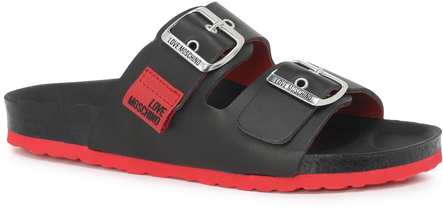 Шлепанцы женские | Slides | Love Moschino