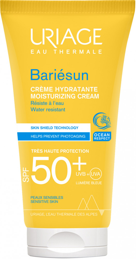 Крем солнцезащитный увлажняющий SPF50+ | Bariesun | Uriage