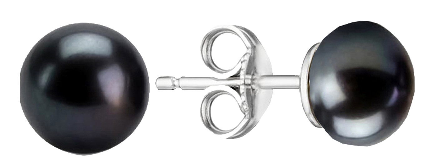 Серьги из серебра с жемчугом | Lucente Silver